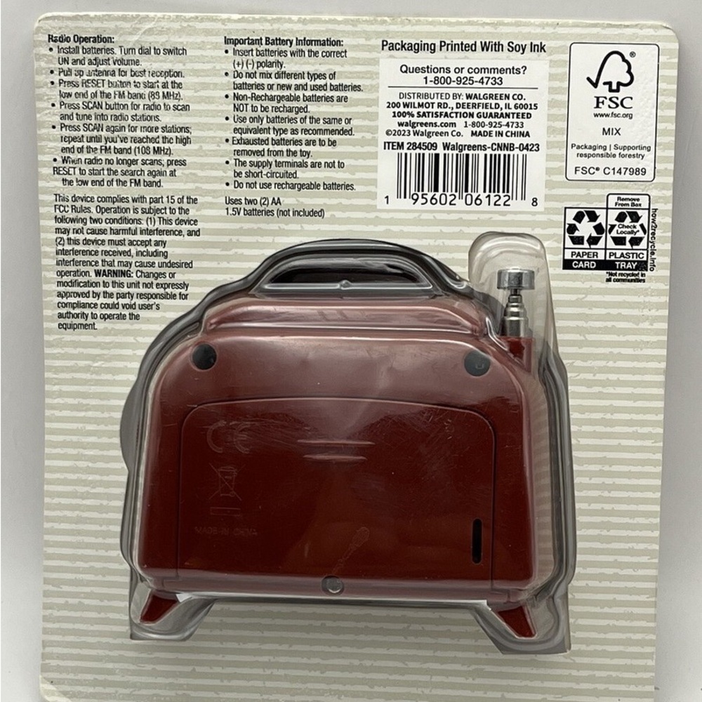 Mini Retro Radio nwt Hi-Fi sound - Picture 3 of 3